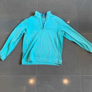 Turquoise tommy Bahama quarter zip